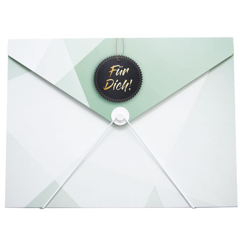 Geschenkmappe mit Golfmagazin