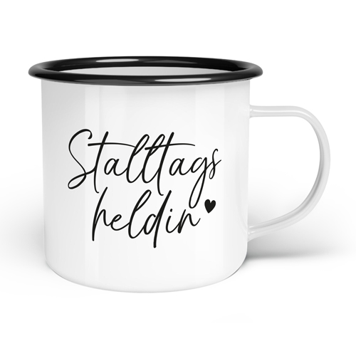 Stalltagsheldin Tasse