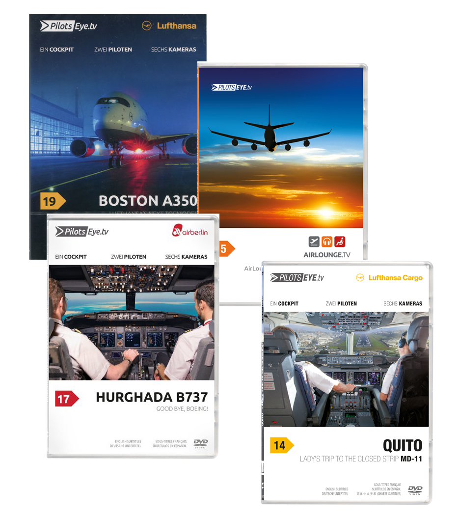 Pilotseye.tv, 4er DVD Selection