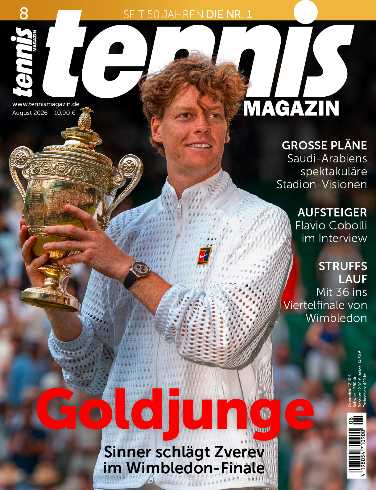 tennis MAGAZIN 08/2026