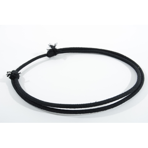 Reitring, Baumwolle 10mm, Schwarz
