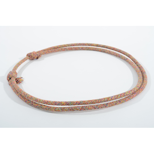 Reitring, Baumwolle 10mm, Regenbogen