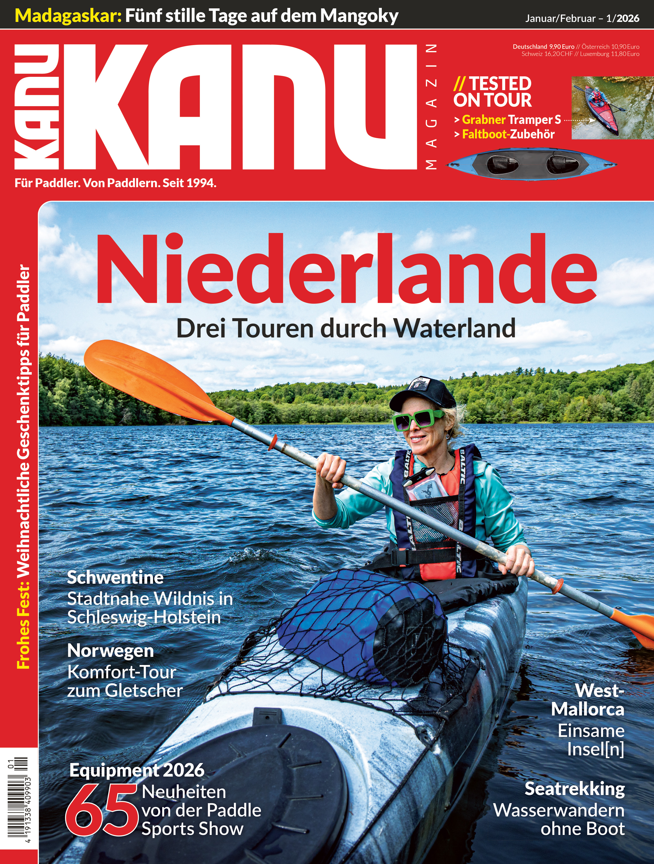 Jetzt KANU MAGAZIN testen