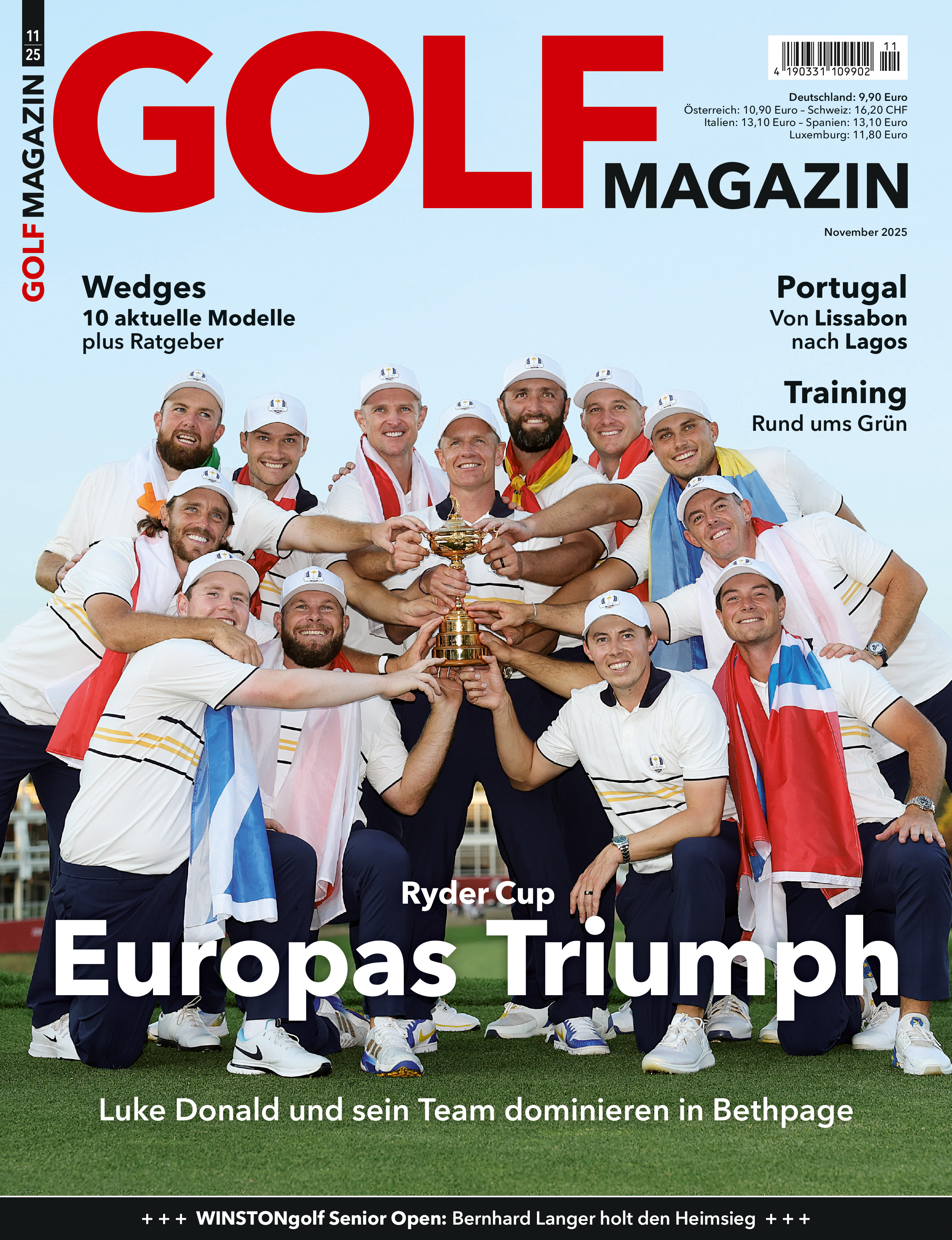 GOLF MAGAZIN 11/2025 GOLF MAGAZIN 11/2025