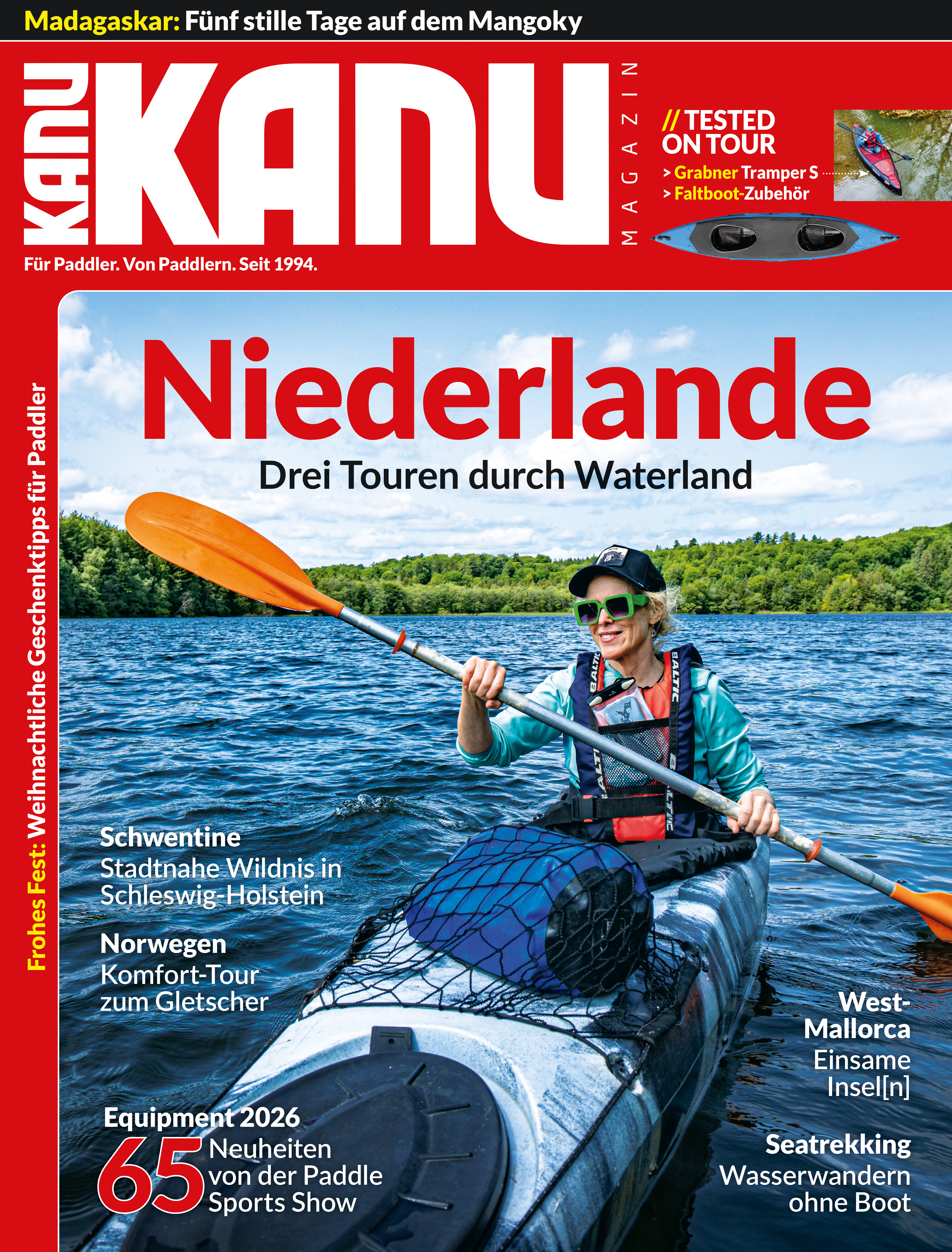 Jetzt KANU MAGAZIN testen