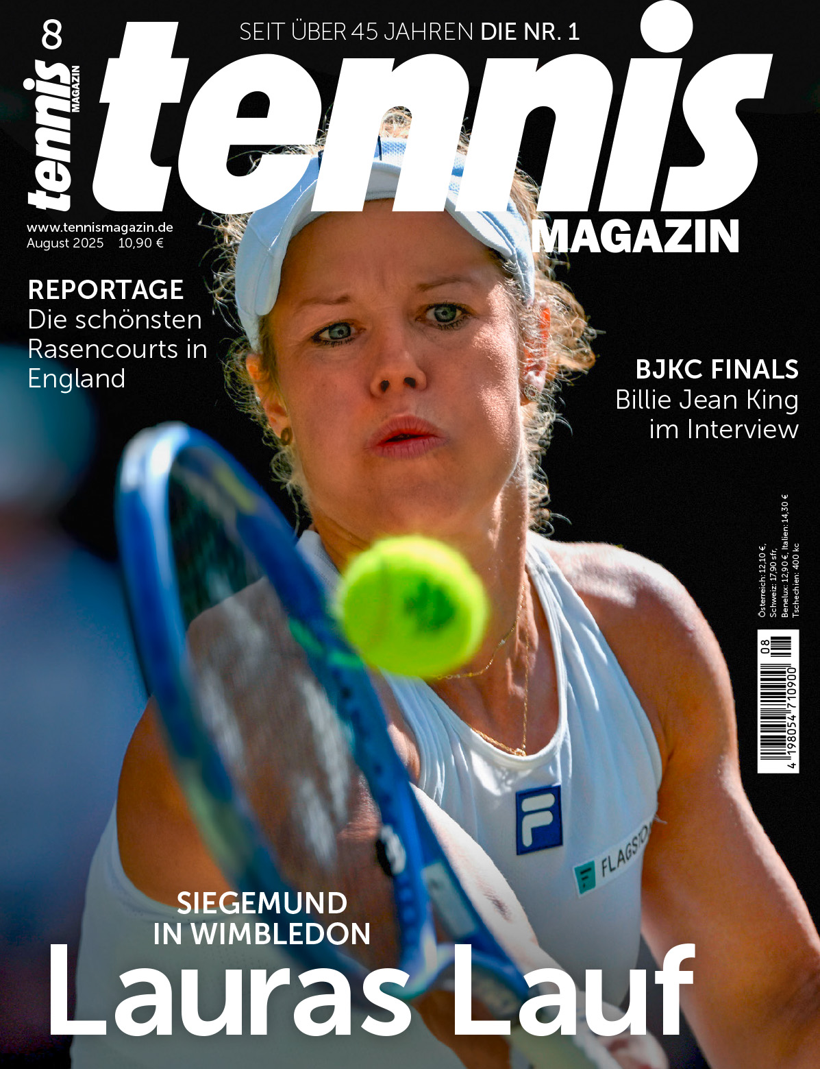 tennis MAGAZIN 08/2025 