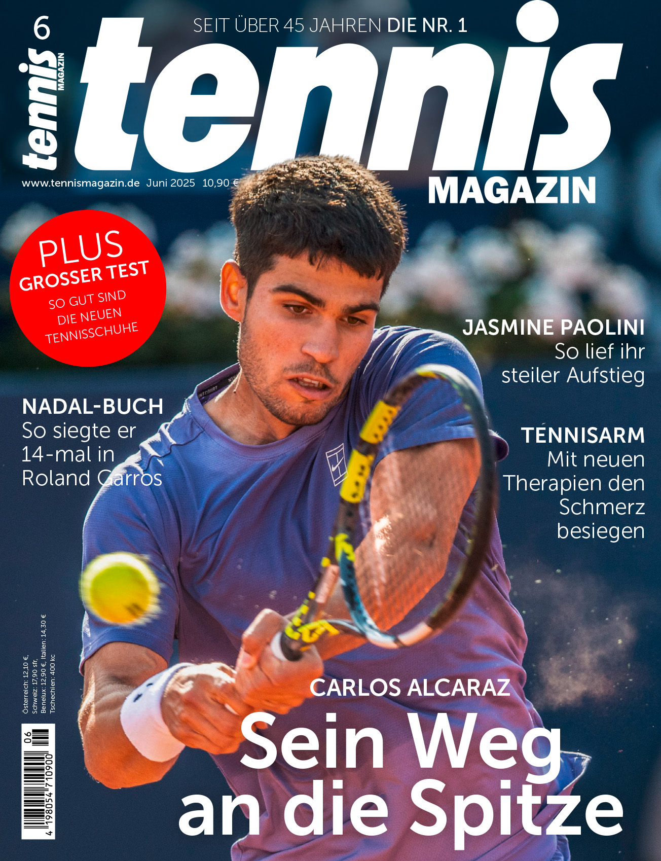 Jetzt tennis MAGAZIN testen