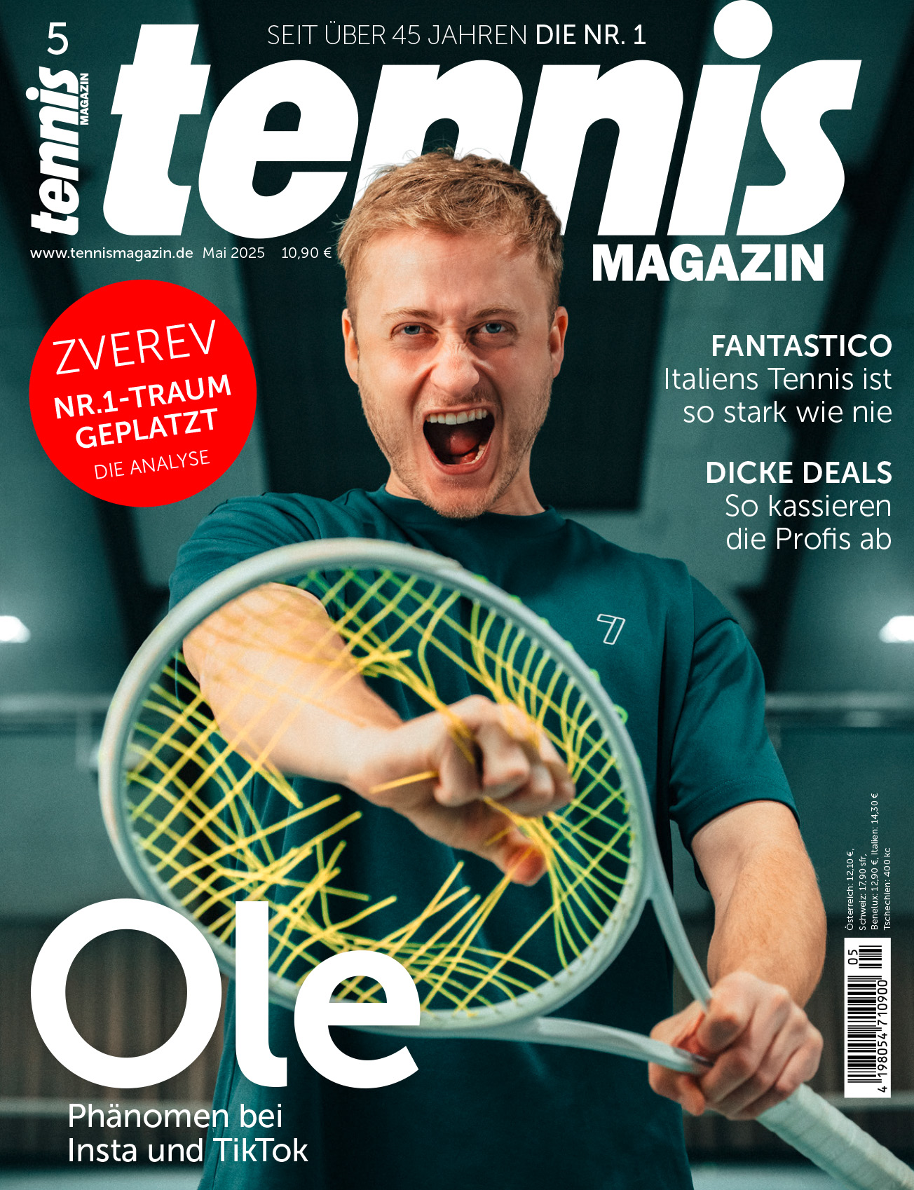 tennis MAGAZIN verschenken