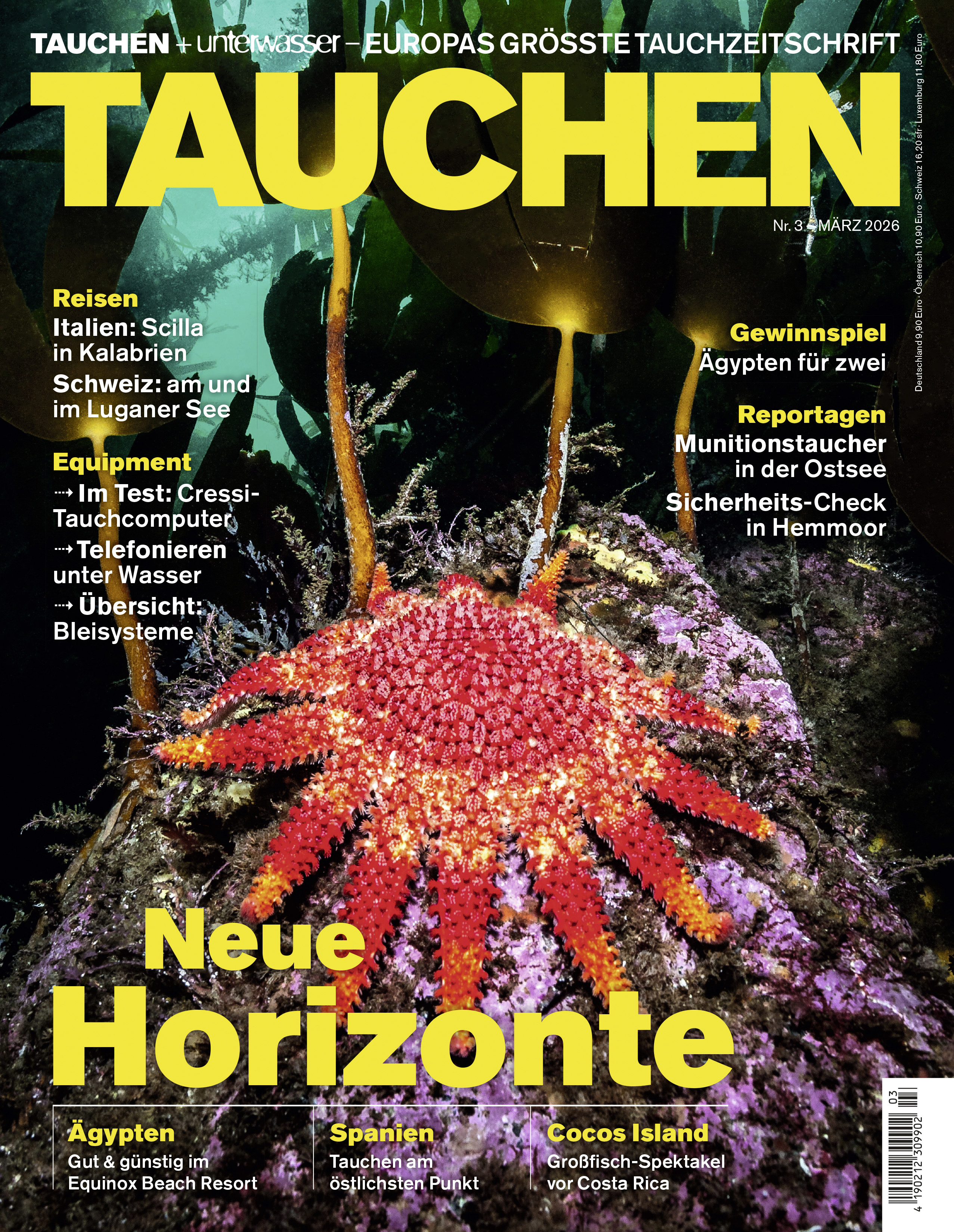 1 Jahr 50% Rabatt auf das Tauchen Abonnement