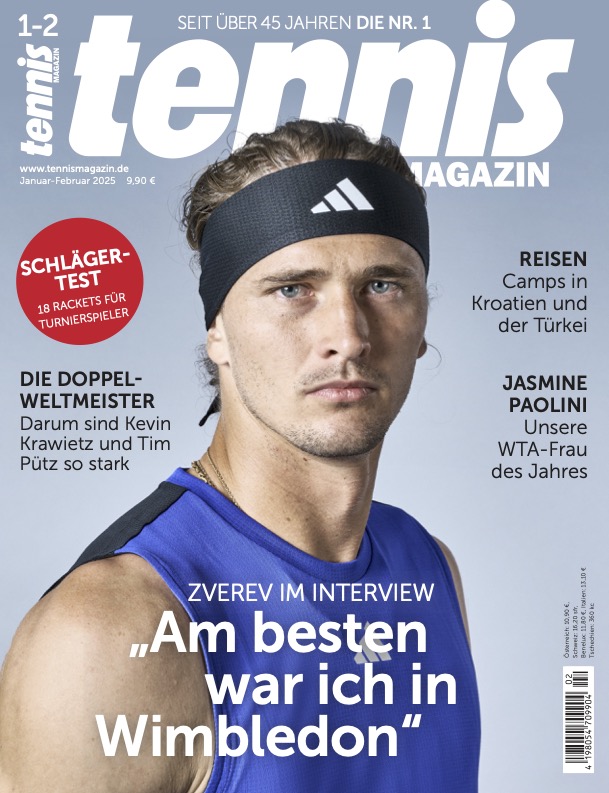 Jahresabo tennis MAGAZIN für € 109,00