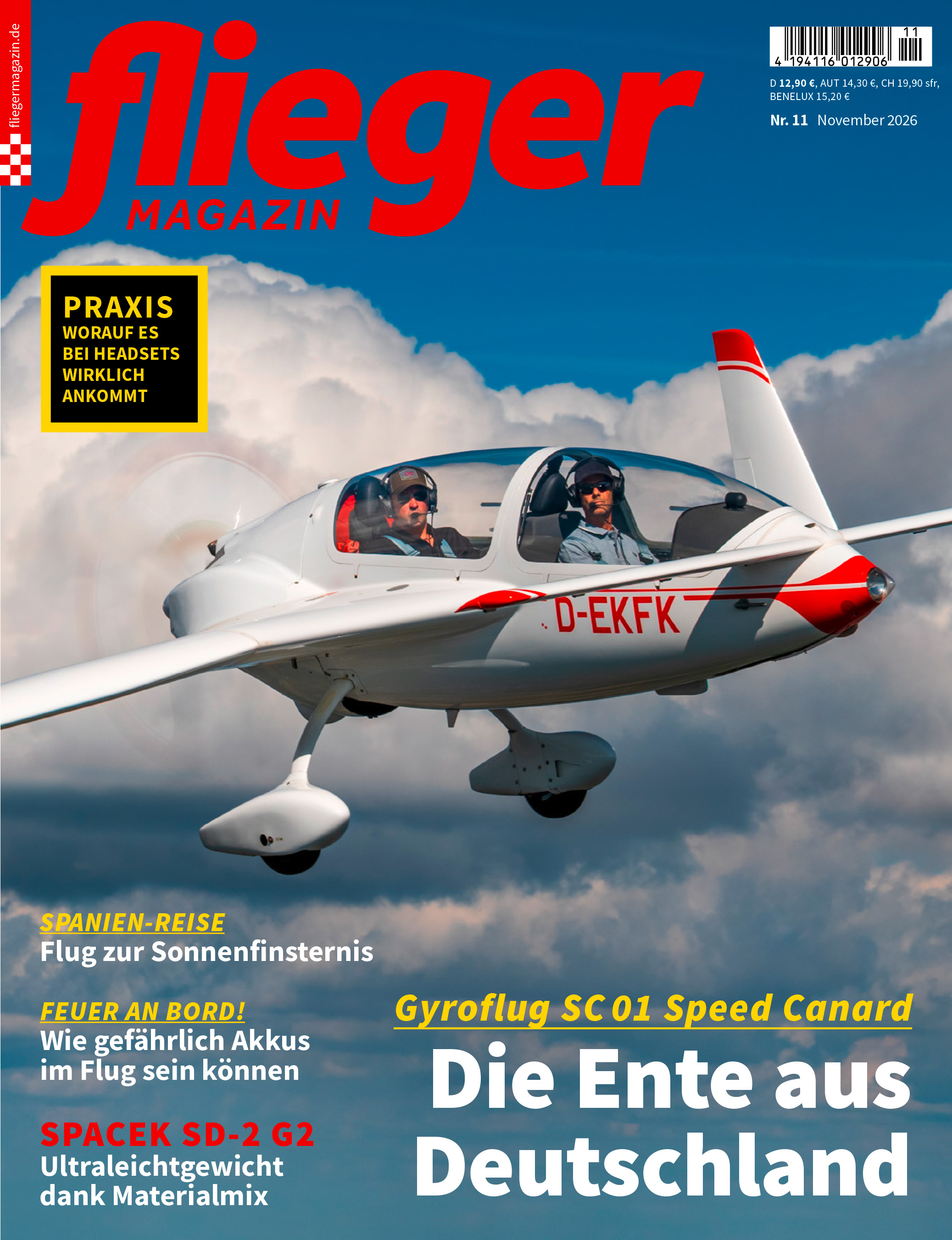 Pr&auml;mienabo fliegerMAGAZIN