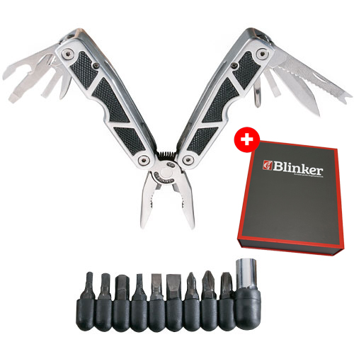 Multitool mit 9 Bits + Sammelordner