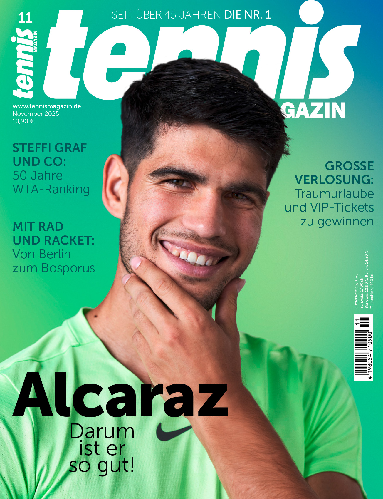 tennis MAGAZIN verschenken