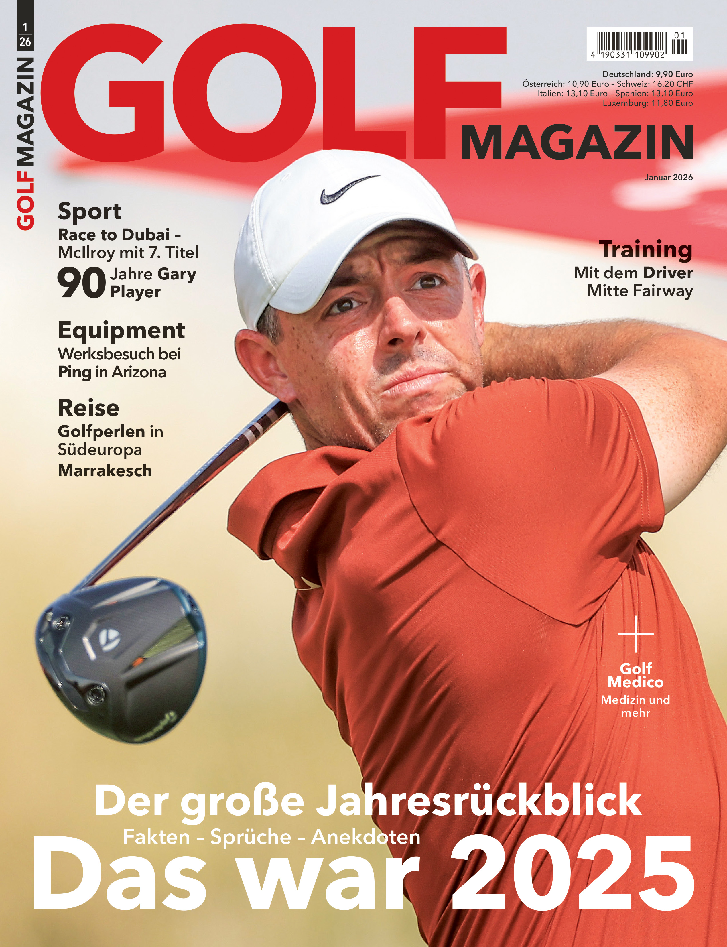 GOLF MAGAZIN 01/2026