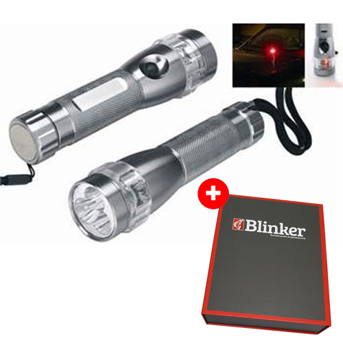 LED-Lampe &bdquo;Light & Security&ldquo; + Sammelordner